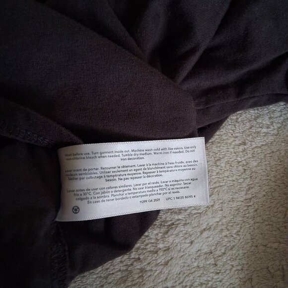 OshKosh B'Gosh Girl's Size 10 Gray Floral Embroidered Bohemian Long Sleeve Top - Picture 5 of 7